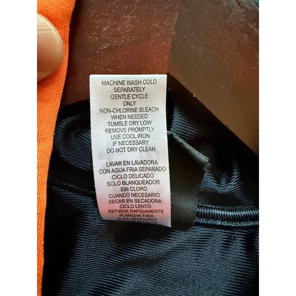 Chicago Bears NFL Youth Hoodie‎ Size M (10-12) Orange Football Sweatshirt - Picture 10 of 10